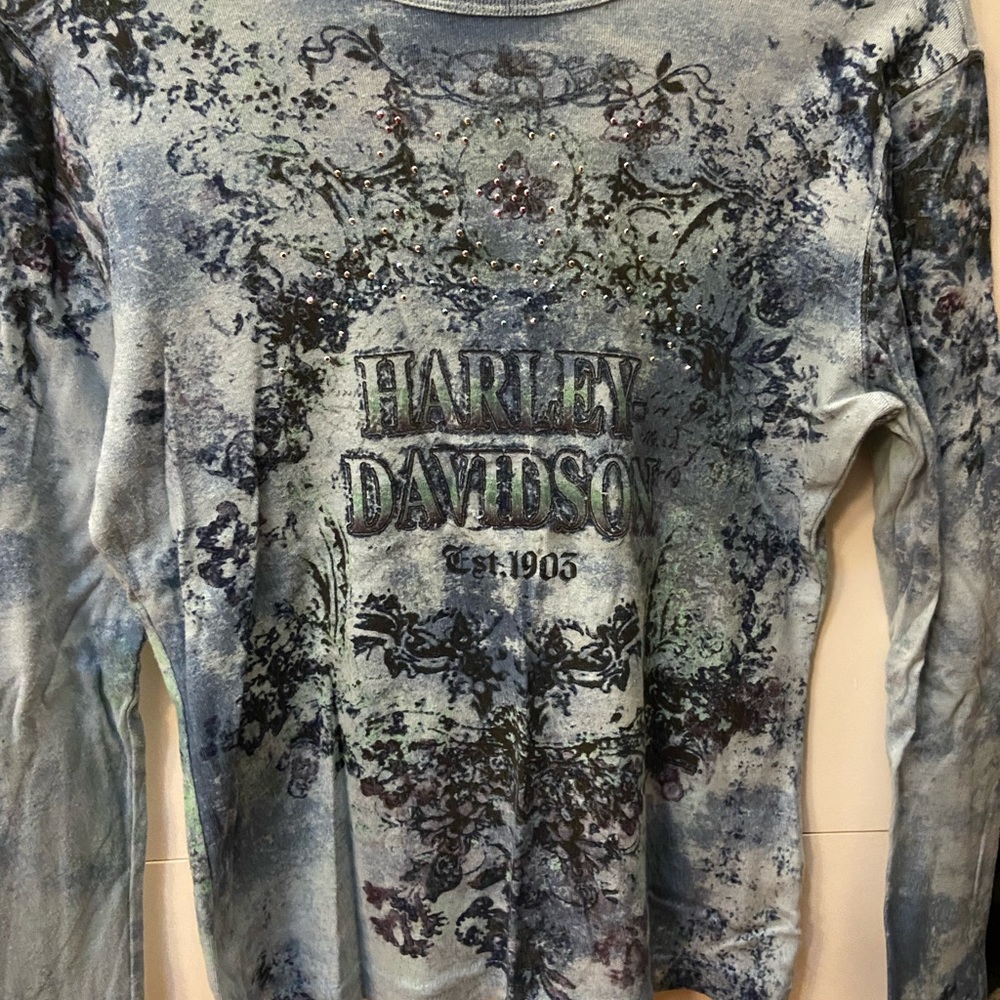 Harley Davidson Long Sleeve Tee Size M